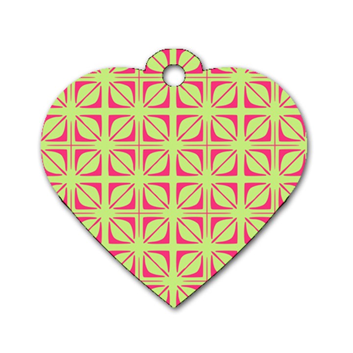 Pattern 165 Dog Tag Heart (One Side)