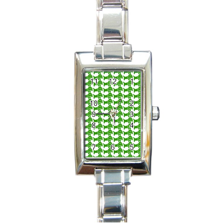 Pattern 163 Rectangle Italian Charm Watch