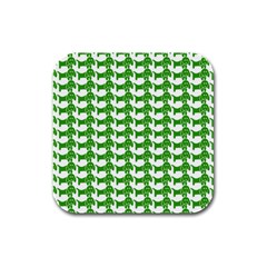 Pattern 163 Rubber Square Coaster (4 Pack) by GardenOfOphir