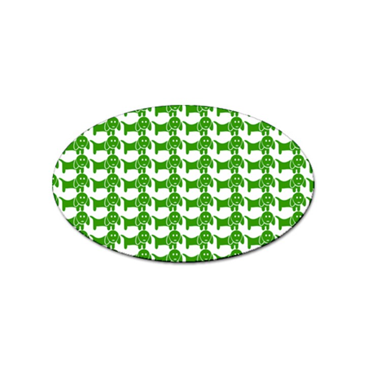 Pattern 163 Sticker Oval (10 pack)