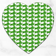 Pattern 163 Jigsaw Puzzle (heart) by GardenOfOphir