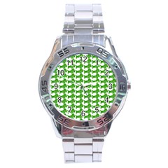 Pattern 163 Stainless Steel Analogue Watch by GardenOfOphir