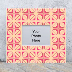 Pattern 166 White Wall Photo Frame 5  X 7 