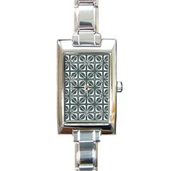 Pattern 167 Rectangle Italian Charm Watch by GardenOfOphir