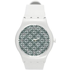 Pattern 167 Round Plastic Sport Watch (m) by GardenOfOphir