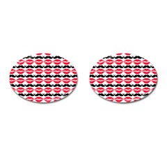 Pattern 169 Cufflinks (oval) by GardenOfOphir