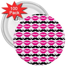 Pattern 170 3  Buttons (100 Pack)  by GardenOfOphir