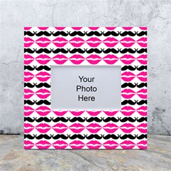 Pattern 170 White Box Photo Frame 4  X 6  by GardenOfOphir