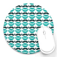 Pattern 171 Round Mousepad by GardenOfOphir