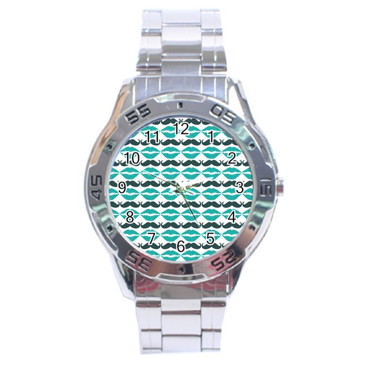 Pattern 171 Stainless Steel Analogue Watch