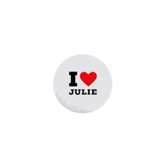 I Love Julie 1  Mini Buttons by ilovewhateva