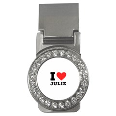 I Love Julie Money Clips (cz)  by ilovewhateva