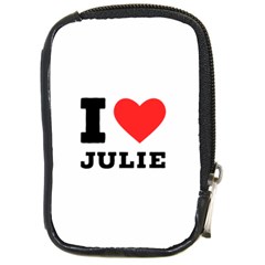 I Love Julie Compact Camera Leather Case by ilovewhateva