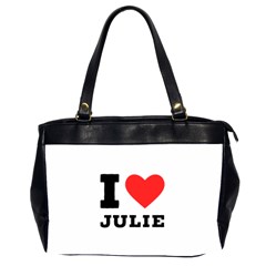 I Love Julie Oversize Office Handbag (2 Sides) by ilovewhateva