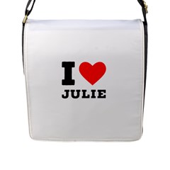 I Love Julie Flap Closure Messenger Bag (l) by ilovewhateva