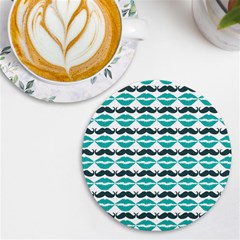 Pattern 171 Uv Print Round Tile Coaster by GardenOfOphir