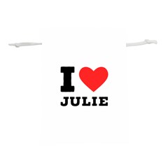 I Love Julie Lightweight Drawstring Pouch (s) by ilovewhateva