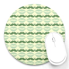 Pattern 173 Round Mousepad by GardenOfOphir