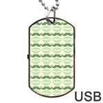 Pattern 173 Dog Tag USB Flash (Two Sides) Front