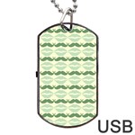 Pattern 173 Dog Tag USB Flash (Two Sides) Back