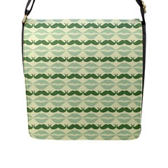 Pattern 173 Flap Closure Messenger Bag (l) by GardenOfOphir