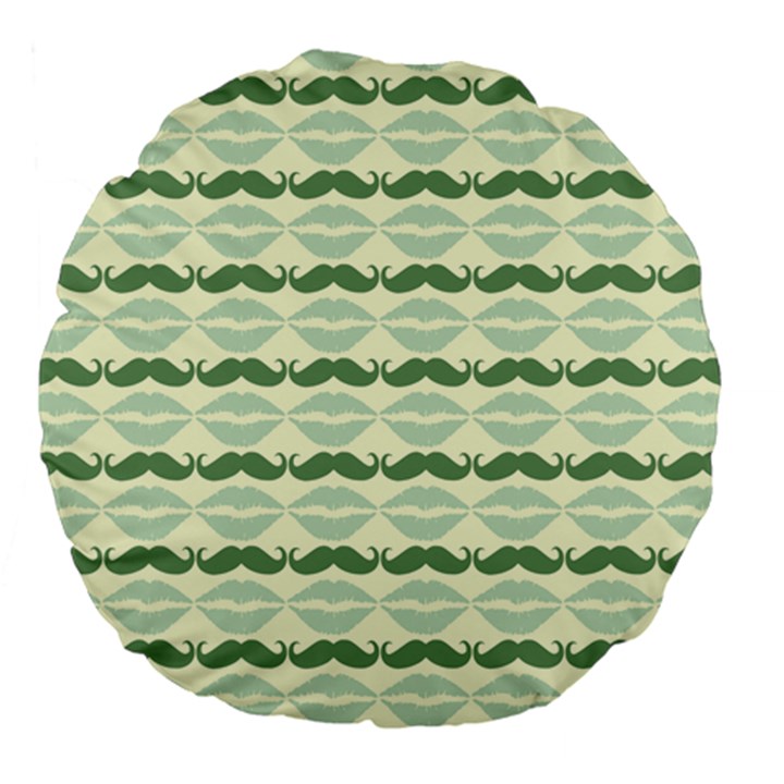 Pattern 173 Large 18  Premium Flano Round Cushions