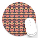 Pattern 175 Round Mousepad Front