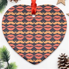 Pattern 175 Heart Ornament (two Sides) by GardenOfOphir