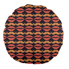 Pattern 175 Large 18  Premium Round Cushions by GardenOfOphir