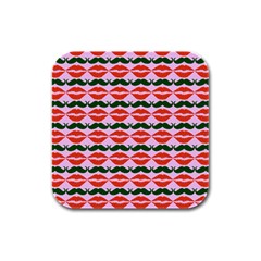 Pattern 174 Rubber Square Coaster (4 Pack) by GardenOfOphir