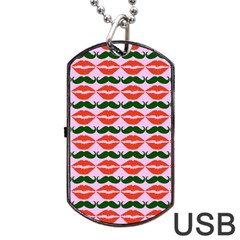 Pattern 174 Dog Tag Usb Flash (one Side) by GardenOfOphir