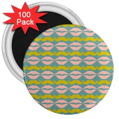 Pattern 176 3  Magnets (100 Pack) by GardenOfOphir