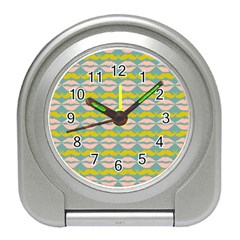 Pattern 176 Travel Alarm Clock by GardenOfOphir