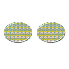 Pattern 176 Cufflinks (oval) by GardenOfOphir