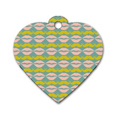 Pattern 176 Dog Tag Heart (one Side) by GardenOfOphir