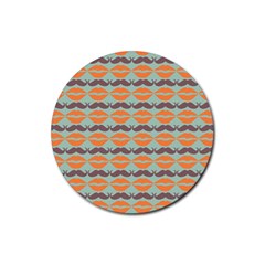 Pattern 178 Rubber Round Coaster (4 Pack) by GardenOfOphir