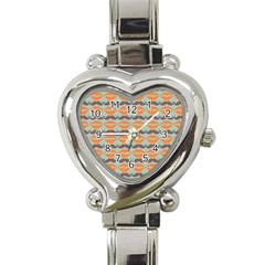 Pattern 178 Heart Italian Charm Watch by GardenOfOphir