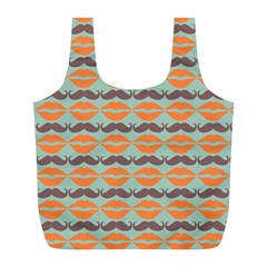 Pattern 178 Full Print Recycle Bag (l) by GardenOfOphir