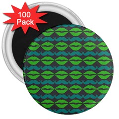 Pattern 179 3  Magnets (100 Pack) by GardenOfOphir