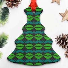 Pattern 179 Christmas Tree Ornament (two Sides) by GardenOfOphir