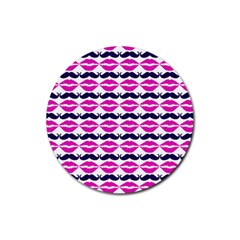 Pattern 177 Rubber Coaster (round) by GardenOfOphir