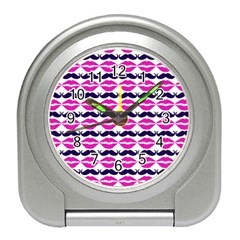 Pattern 177 Travel Alarm Clock by GardenOfOphir