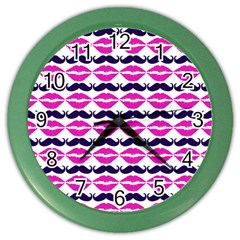 Pattern 177 Color Wall Clock by GardenOfOphir