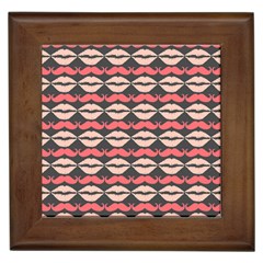 Pattern 180 Framed Tile by GardenOfOphir