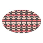 Pattern 180 Oval Magnet Front