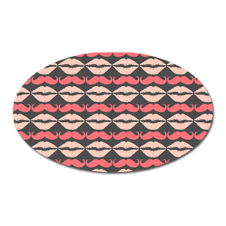 Pattern 180 Oval Magnet