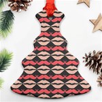 Pattern 180 Christmas Tree Ornament (Two Sides) Front