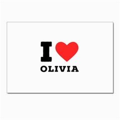 I Love Olivia Postcard 4 x 6  (pkg Of 10) by ilovewhateva