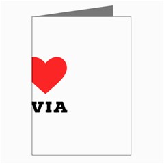 I Love Olivia Greeting Cards (pkg Of 8) by ilovewhateva