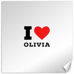 I love olivia Canvas 16  x 16  15.2 x15.41  Canvas - 1